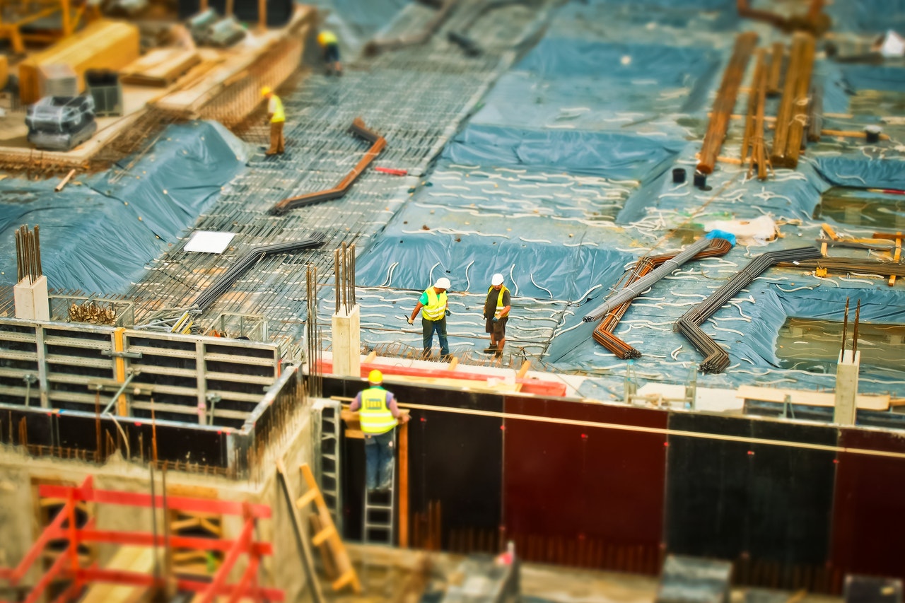risks in a construction site